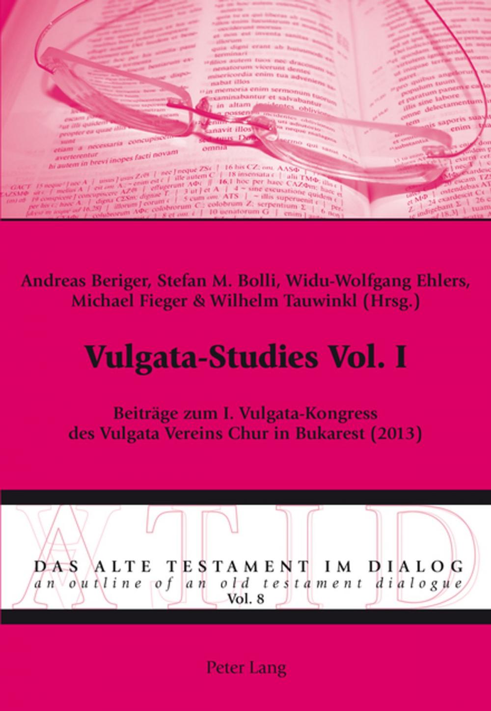Big bigCover of Vulgata-Studies Vol. I