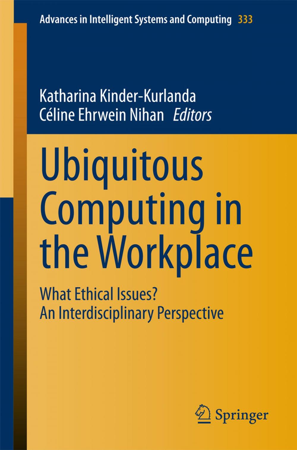 Big bigCover of Ubiquitous Computing in the Workplace
