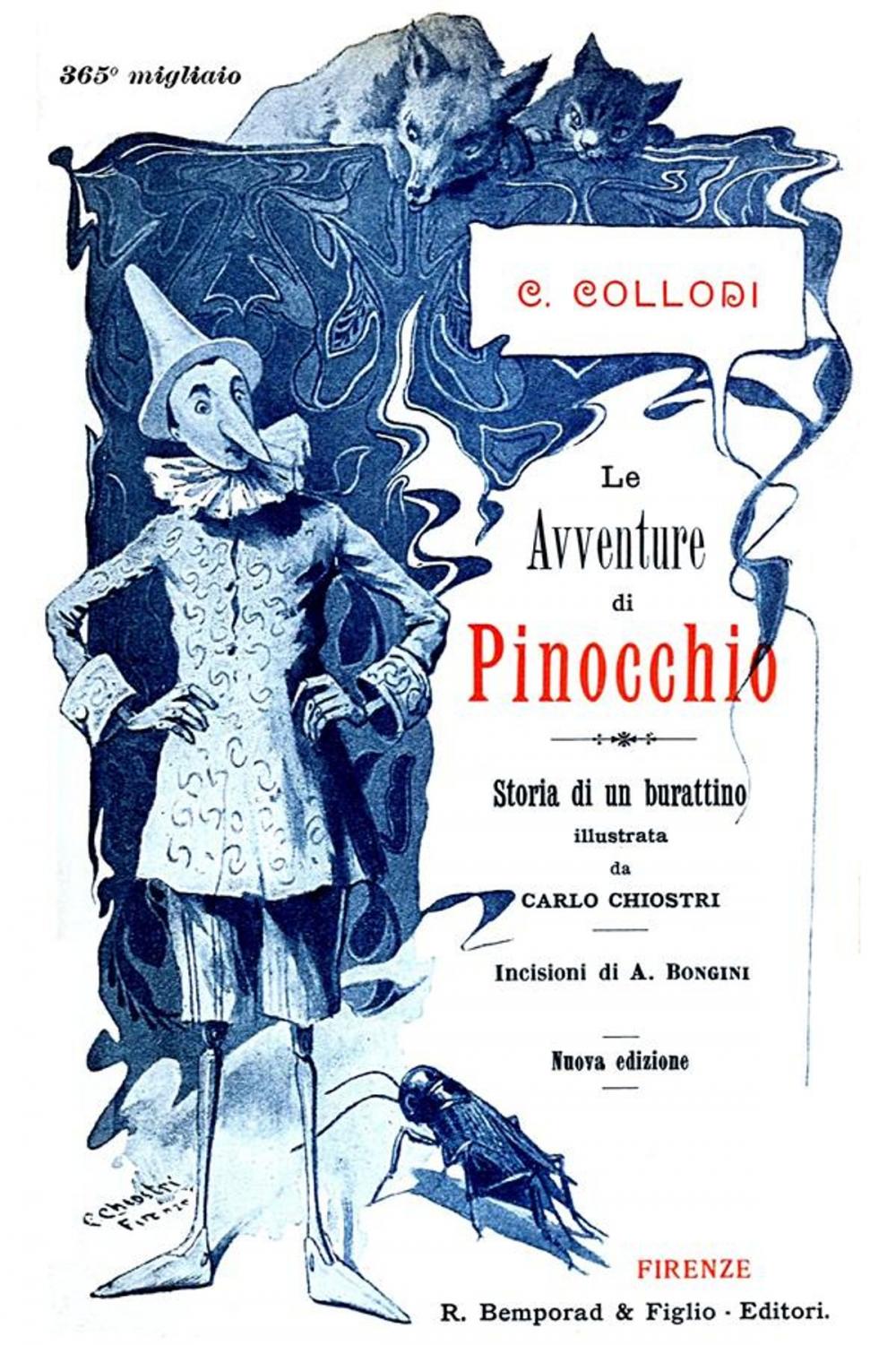 Big bigCover of Le avventure di Pinocchio (Edizione Originale Illustrata)