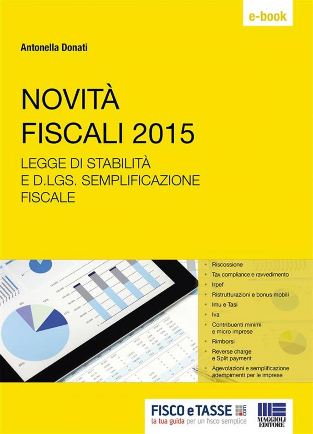Big bigCover of Novità fiscali 2015