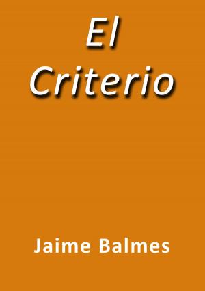Cover of the book El criterio by Platón