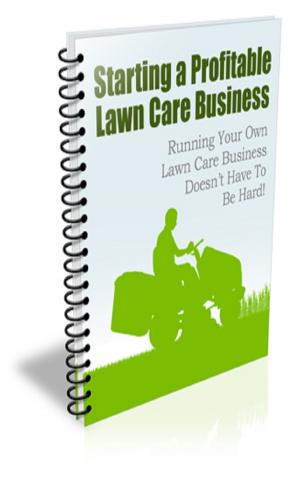 Cover of Starting a Profitable Lawn Care Business PLR Newsletter