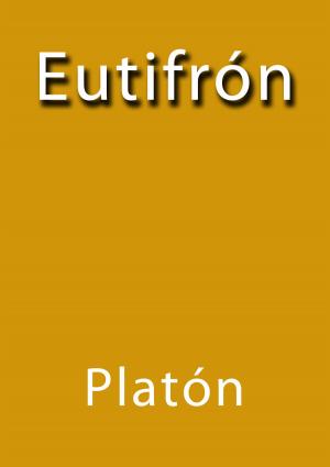 Cover of the book Eutifrón by Jose Borja