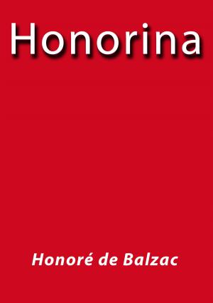Cover of the book Honorina by Gustavo Adolfo Becquer
