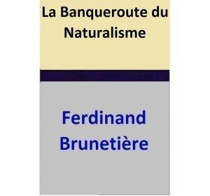 Cover of the book La Banqueroute du Naturalisme by Ferdinand Brunetière