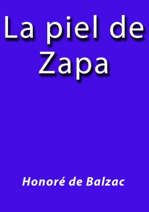 Cover of the book La piel de Zapa by Goethe