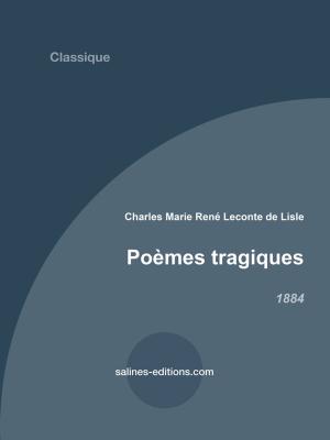 Cover of the book Poèmes tragiques by Salines éditions