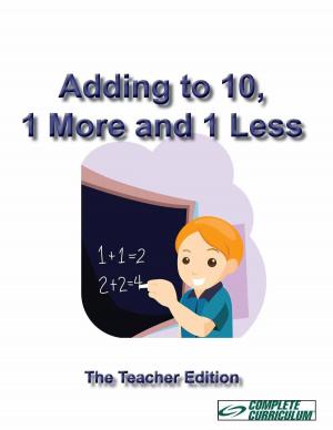 Cover of the book Adding to 10, 1 More and 1 Less! Teacher Edition by Juanjo Boté