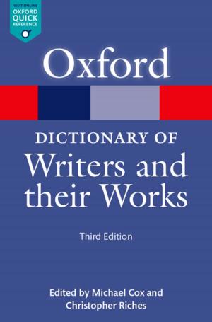 Cover of the book A Dictionary of Writers and their Works by James A. Green