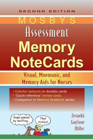 Book cover of Mosby's Assessment Memory NoteCards E-Book