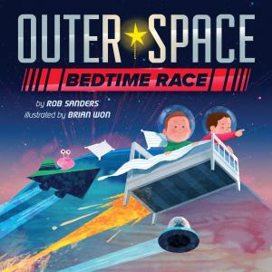 Cover of the book Outer Space Bedtime Race by Michael Townsend