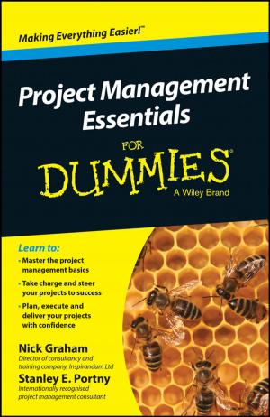 Cover of the book Project Management Essentials For Dummies, Australian and New Zealand Edition by Shannon Belew, Joel Elad