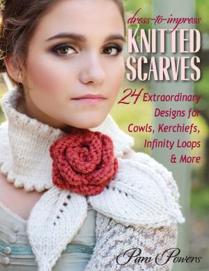 Cover of the book Dress-to-Impress Knitted Scarves by Anna Hrachovec