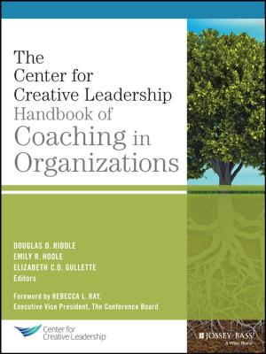 Book cover of The Center for Creative Leadership Handbook of Coaching in Organizations