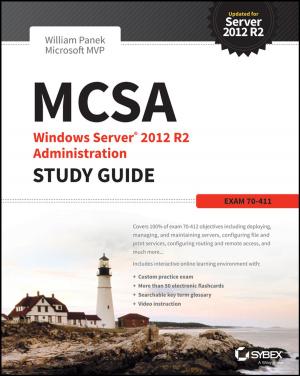 Cover of the book MCSA Windows Server 2012 R2 Administration Study Guide by J. David Markham
