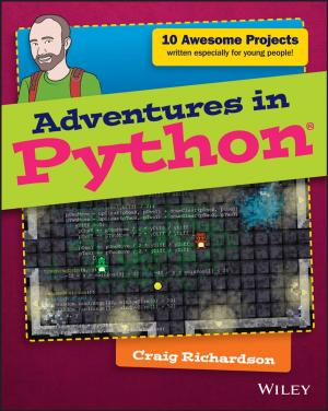 Cover of the book Adventures in Python by Nicolas Bogliotti, Roba Moumné
