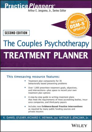 Cover of the book The Couples Psychotherapy Treatment Planner, with DSM-5 Updates by Allen G. Taylor