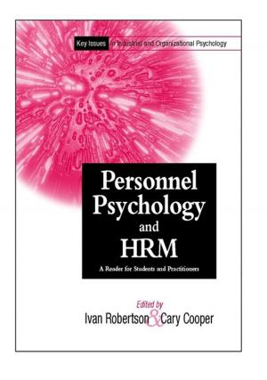 Cover of the book Personnel Psychology and Human Resources Management by Harry M. Kraemer