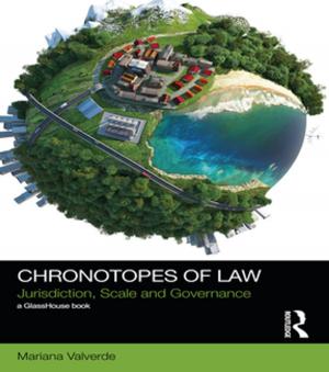 Cover of the book Chronotopes of Law by Parveen Adams