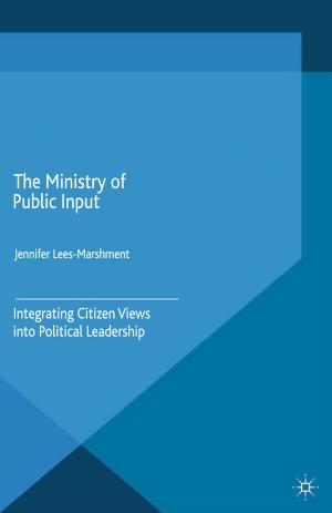 Cover of the book The Ministry of Public Input by Florian Kohlbacher, Michael Prieler