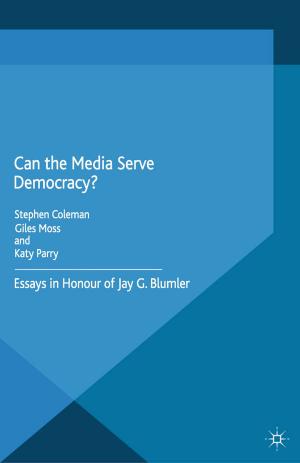 Cover of the book Can the Media Serve Democracy? by M. Starita, I. Malafronte