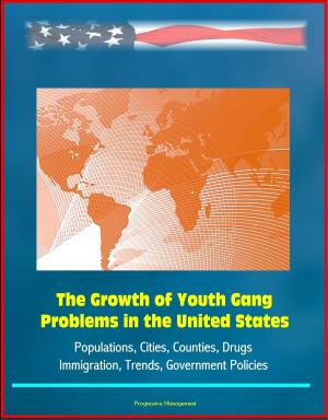 Cover of the book The Growth of Youth Gang Problems in the United States: Populations, Cities, Counties, Drugs, Immigration, Trends, Government Policies by Paul B Kidd