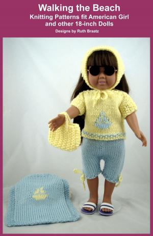 Cover of the book Walking the Beach, Knitting Patterns fit American Girl and other 18-Inch Dolls by Jennifer Davis