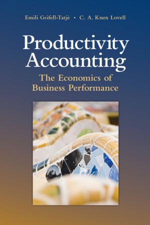 Cover of the book Productivity Accounting by Samuel Berlinski, Torun Dewan, Professor Keith Dowding