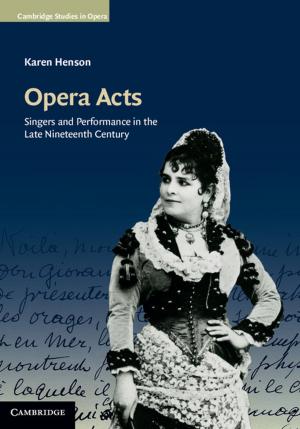 bigCover of the book Opera Acts by 