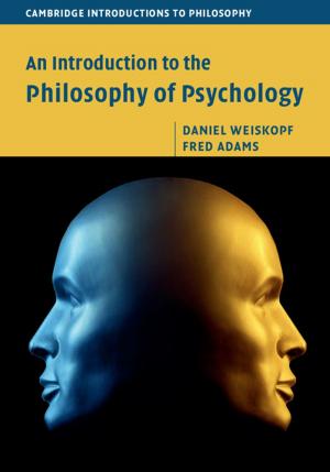 Book cover of An Introduction to the Philosophy of Psychology