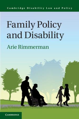 Book cover of Family Policy and Disability