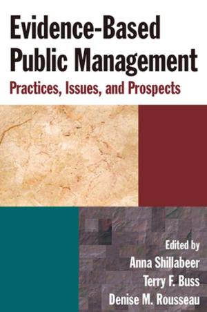 Cover of the book Evidence-Based Public Management: Practices, Issues and Prospects by Chad Whelan