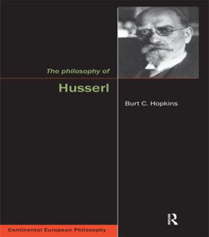 Cover of the book The Philosophy of Husserl by Dennis M. Drew, Donald M Snow