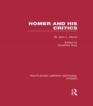 Cover of the book Homer and His Critics by Douglas Booth