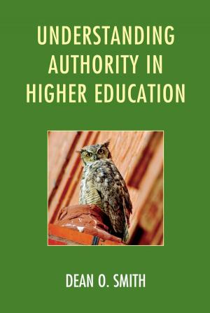 Cover of the book Understanding Authority in Higher Education by David J. Ley