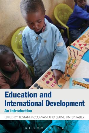 Cover of the book Education and International Development by Peo Hansen, Professor Stefan Jonsson