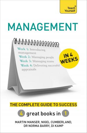Cover of the book Management in 4 Weeks by Patricia Robins