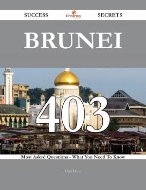 Book cover of Brunei 403 Success Secrets - 403 Most Asked Questions On Brunei - What You Need To Know