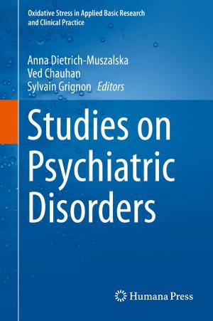 Cover of the book Studies on Psychiatric Disorders by Sergey Foss, Dmitry Korshunov, Stan Zachary
