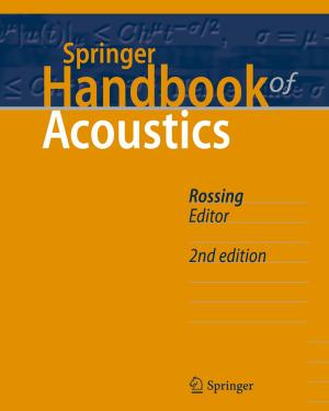 Cover of the book Springer Handbook of Acoustics by Michael K. Bourke