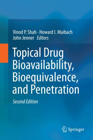Cover of the book Topical Drug Bioavailability, Bioequivalence, and Penetration by L. Blaine Shaffer, Ronald S. Krug