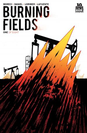 Cover of the book Burning Fields #1 by John Carpenter, Anthony Burch, Gabriel Cassata