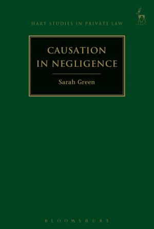 Cover of the book Causation in Negligence by Professor Mario Erasmo