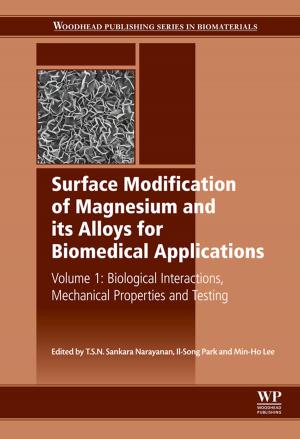 Cover of the book Surface Modification of Magnesium and its Alloys for Biomedical Applications by B. D. Vujanovic, S. E. Jones