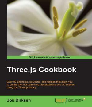 Cover of the book Three.js Cookbook by Jason Hollowell