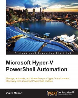 Cover of the book Microsoft Hyper-V PowerShell Automation by Abdalla Mahmoud