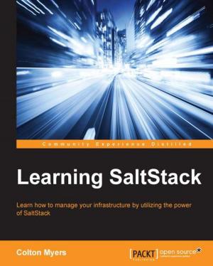 Cover of the book Learning SaltStack by Jonas X. Yuan