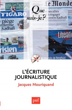 Book cover of L'écriture journalistique