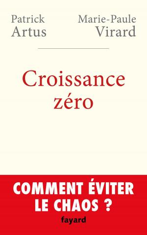 Cover of the book Croissance zéro, comment éviter le chaos? by Marie-Paule VIRARD, Patrick Artus