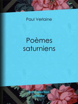 Cover of the book Poèmes Saturniens by Paul Féval